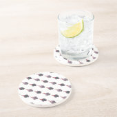 Dessous De Verre En Grès Noël Hippopotame (Côté)