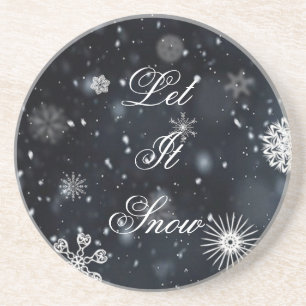 Dessous De Verre En Grès Noël/hiver