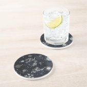 Dessous De Verre En Grès Noël/hiver (Côté)