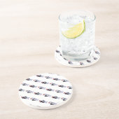 Dessous De Verre En Grès Noël Husky (Côté)