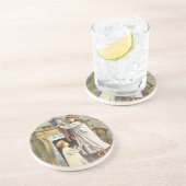 Dessous De Verre En Grès Noël victorien, Bas de Noël pour enfants (Côté)