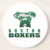 Dessous De Verre En Grès Nom de l'équipe 04 (Devant)