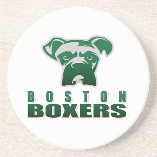 Dessous De Verre En Grès Nom de l'équipe 04 (Devant)