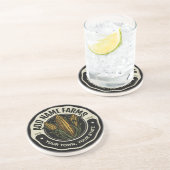 Dessous De Verre En Grès Nom personnalisé Sweet Corn Garden Agricole (Côté)