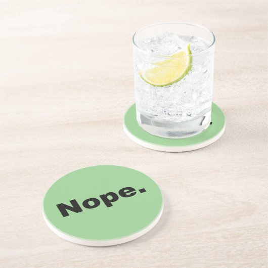 Dessous De Verre En Grès Nope (Côté)