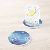 Dessous De Verre En Grès Notes musicales en verre d'Imaginaire (Côté)