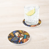 Dessous De Verre En Grès notre dame d'aide perpétuelle (Côté)