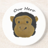 Dessous De Verre En Grès Notre héros (Devant)