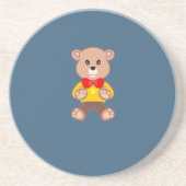 Dessous De Verre En Grès Nounours (Devant)