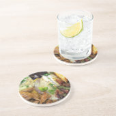 Dessous De Verre En Grès Nourriture pour la pensée (Côté)