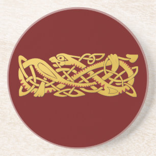 Dessous De Verre En Grès Nouvelle année chinoise - année du serpent 2013