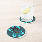 Dessous De Verre En Grès Nouvelle Lune Hakuna Matata (Côté)