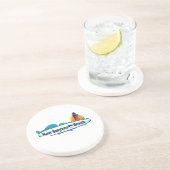 Dessous De Verre En Grès Nouvelle plage de Smyrna (Côté)