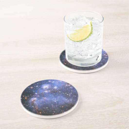 Dessous De Verre En Grès Nuage Magellanique (Côté)