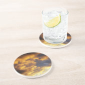 Dessous De Verre En Grès Nuages couchés de soleil (Côté)