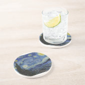Dessous De Verre En Grès Nuit étoilée de Van Gogh (Côté)