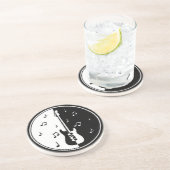 Dessous De Verre En Grès Nuit guitare (Côté)