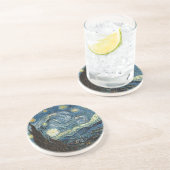 Dessous De Verre En Grès Nuit Van Gogh Starry (Côté)