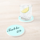 Dessous De Verre En Grès Numéro de table (Côté)