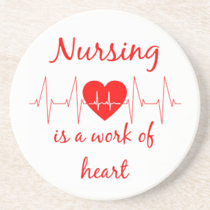 Dessous De Verre En Grès Nursing is a work of the Heart Inspirational Quota