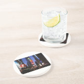 DESSOUS DE VERRE EN GRÈS NY TIME SQUARE (Côté)