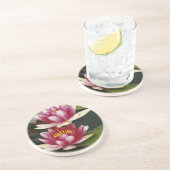 Dessous De Verre En Grès Nymphéas hybrides (Côté)