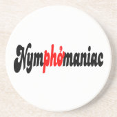 Dessous De Verre En Grès Nymphomane (Devant)