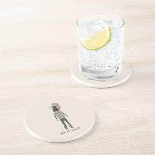 Dessous De Verre En Grès objet_15_un homme_1 grès
