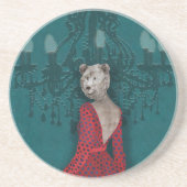 Dessous De Verre En Grès objet_19_une femme_2 grès (Devant)