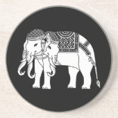 Dessous De Verre En Grès Objet superflu thaïlandais d'Erawan (Devant)