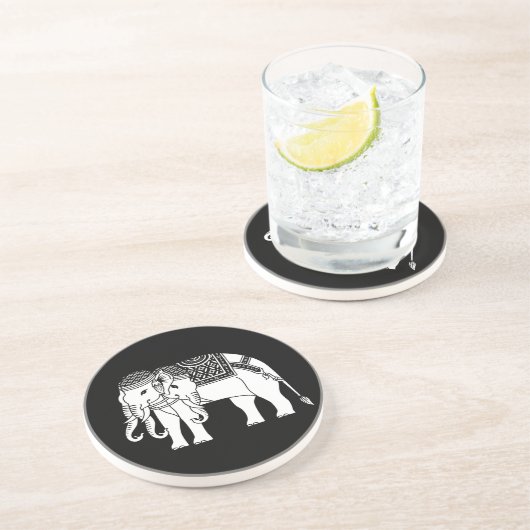 Dessous De Verre En Grès Objet superflu thaïlandais d'Erawan (Côté)