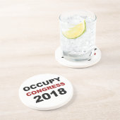 Dessous De Verre En Grès Occupy Congress 2018 (Côté)