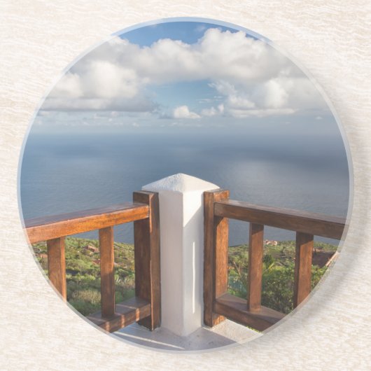 Dessous De Verre En Grès Océan Atlantique (Devant)