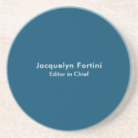 Océan Bleu Plaine Élégante Moderne Minimaliste