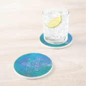 Dessous De Verre En Grès Océan Harmonie – Metatron (Côté)