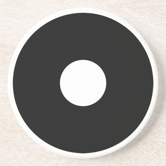 Dessous De Verre En Grès Oeil de serpent (Devant)