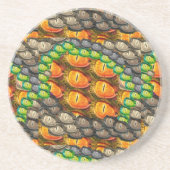 Dessous De Verre En Grès OEil dragon (Devant)