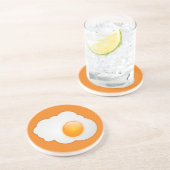 DESSOUS DE VERRE EN GRÈS OEUF ENSOLEILLÉ (Côté)