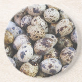 Dessous De Verre En Grès Oeufs de caille (Devant)