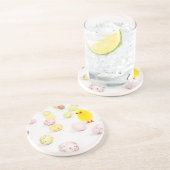Dessous De Verre En Grès oeufs de poule (Côté)