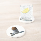 Dessous De Verre En Grès Oeufs merveilleux (Côté)