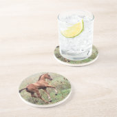 Dessous De Verre En Grès OEuvre folle (Côté)