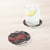 Dessous De Verre En Grès Oh mon Dieu ! (Côté)