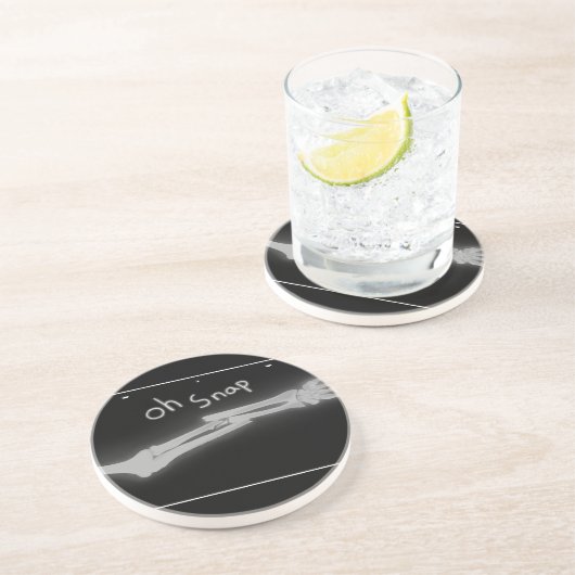 Dessous De Verre En Grès Oh Snap (Côté)