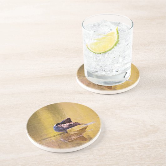 Dessous De Verre En Grès Oie d'or (Côté)