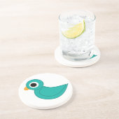 Dessous De Verre En Grès oiseau (Côté)