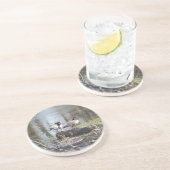 Dessous De Verre En Grès Oiseau sale (Côté)