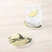 Dessous De Verre En Grès Oiseaux en vol (Côté)
