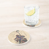 Dessous De Verre En Grès Okajima Yasoemon (Côté)