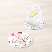Dessous De Verre En Grès Oki Dokie Père Noël ! (Côté)